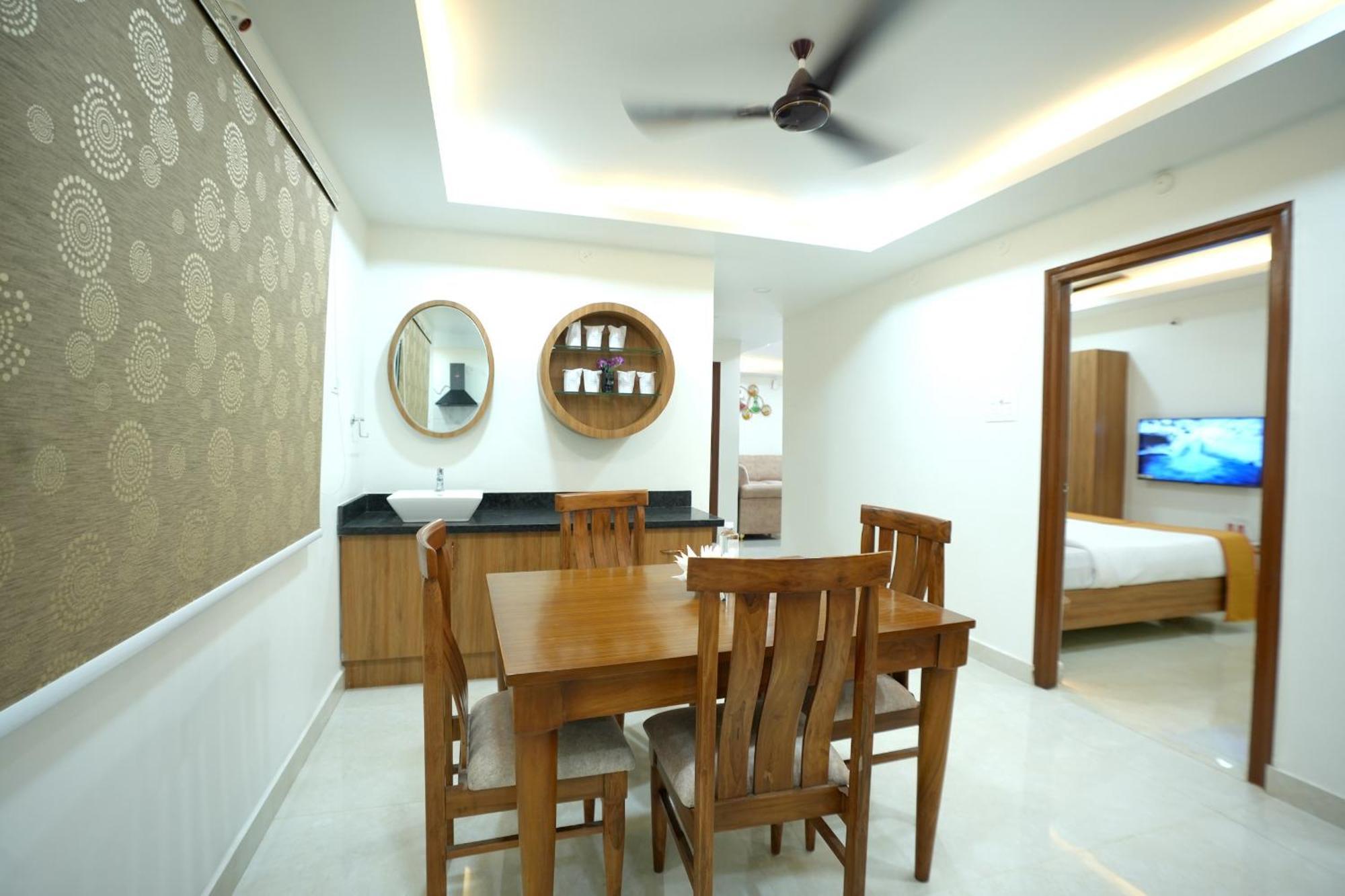 Viola Suites ไฮเดอราบัด ภายนอก รูปภาพ